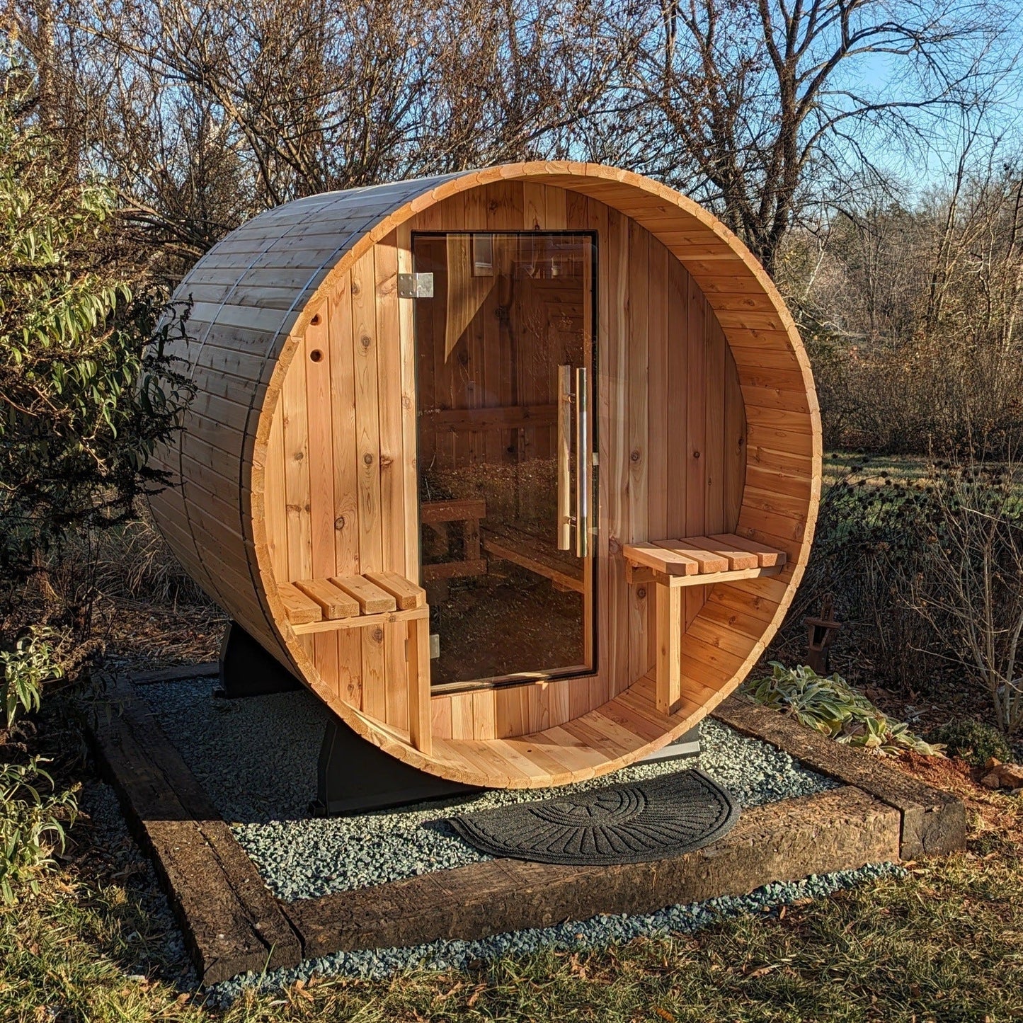 Almost Heaven Audra Barrel Sauna – 2 to 4 Person