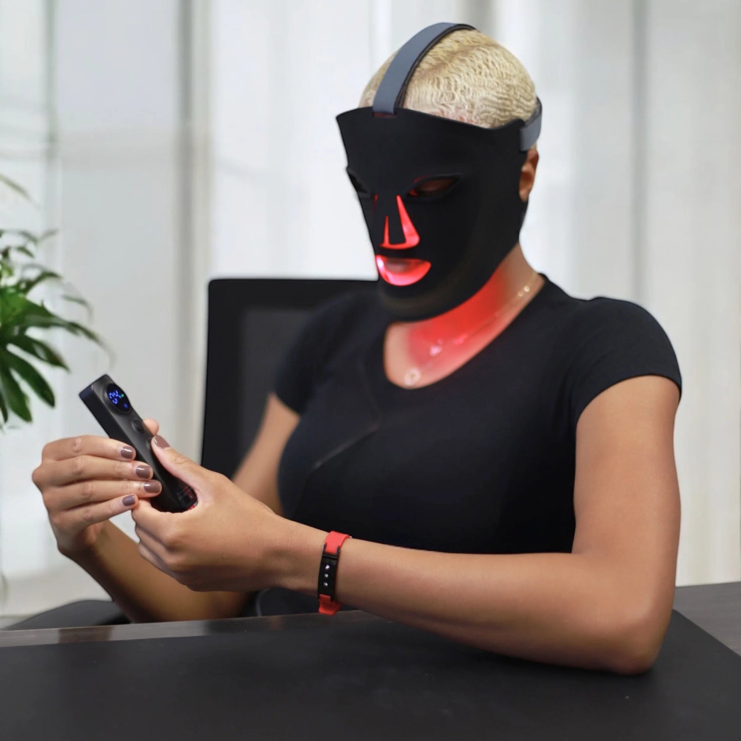 TheraGlow Pro LED Face Mask – Radiance & Renewal