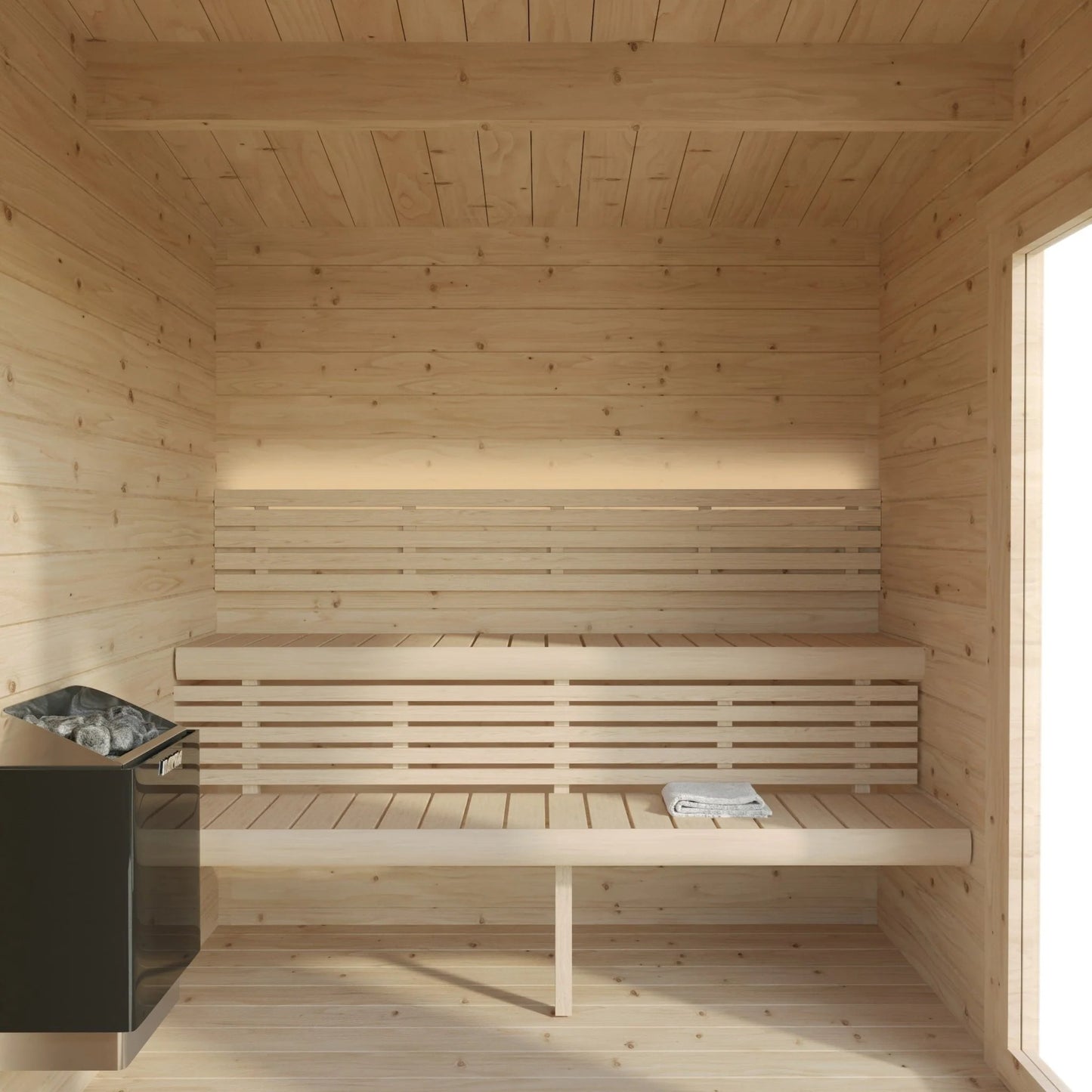 SaunaLife G4 Outdoor Modular Sauna – 6 Person