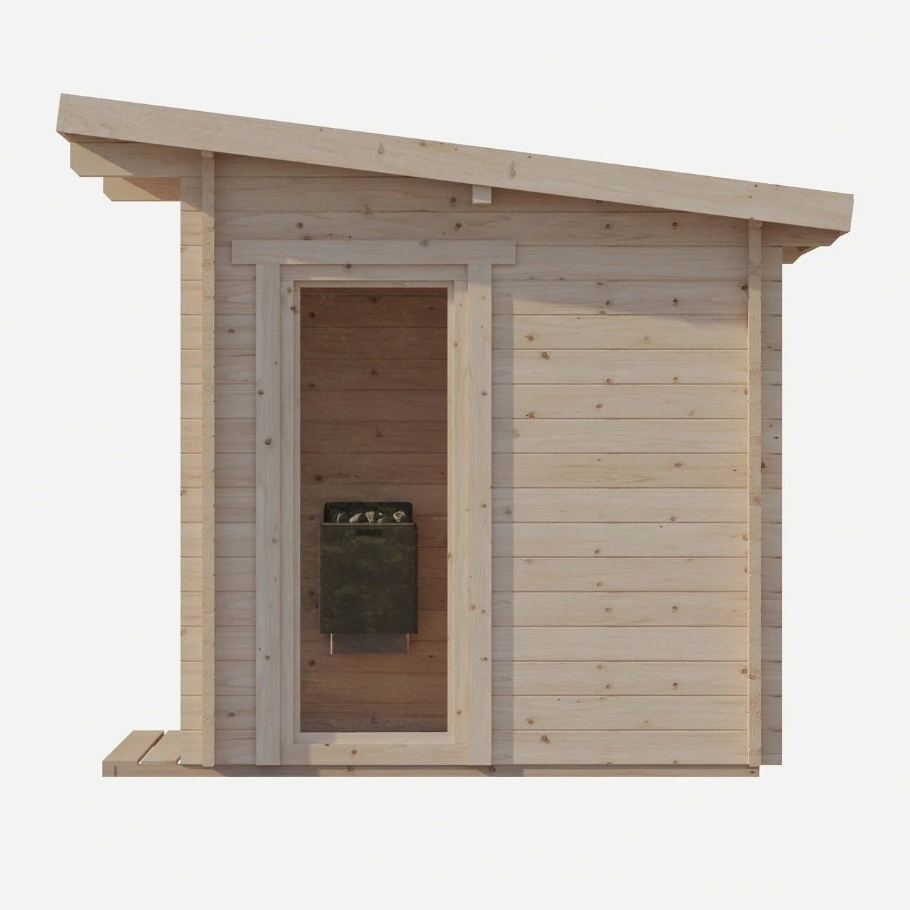 SaunaLife G4 Outdoor Modular Sauna – 6 Person