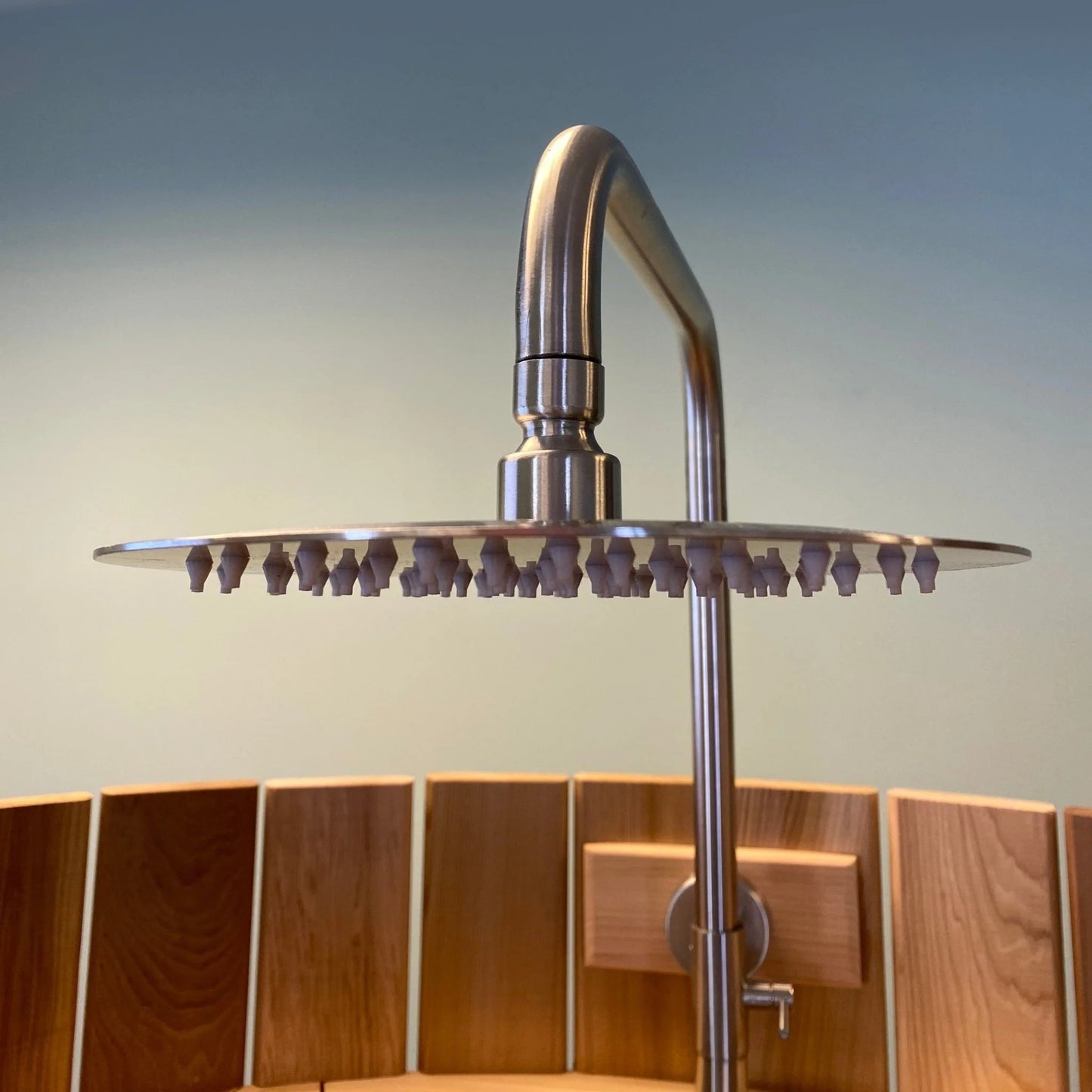 Almost Heaven Ellipse Outdoor Shower – Red Cedar