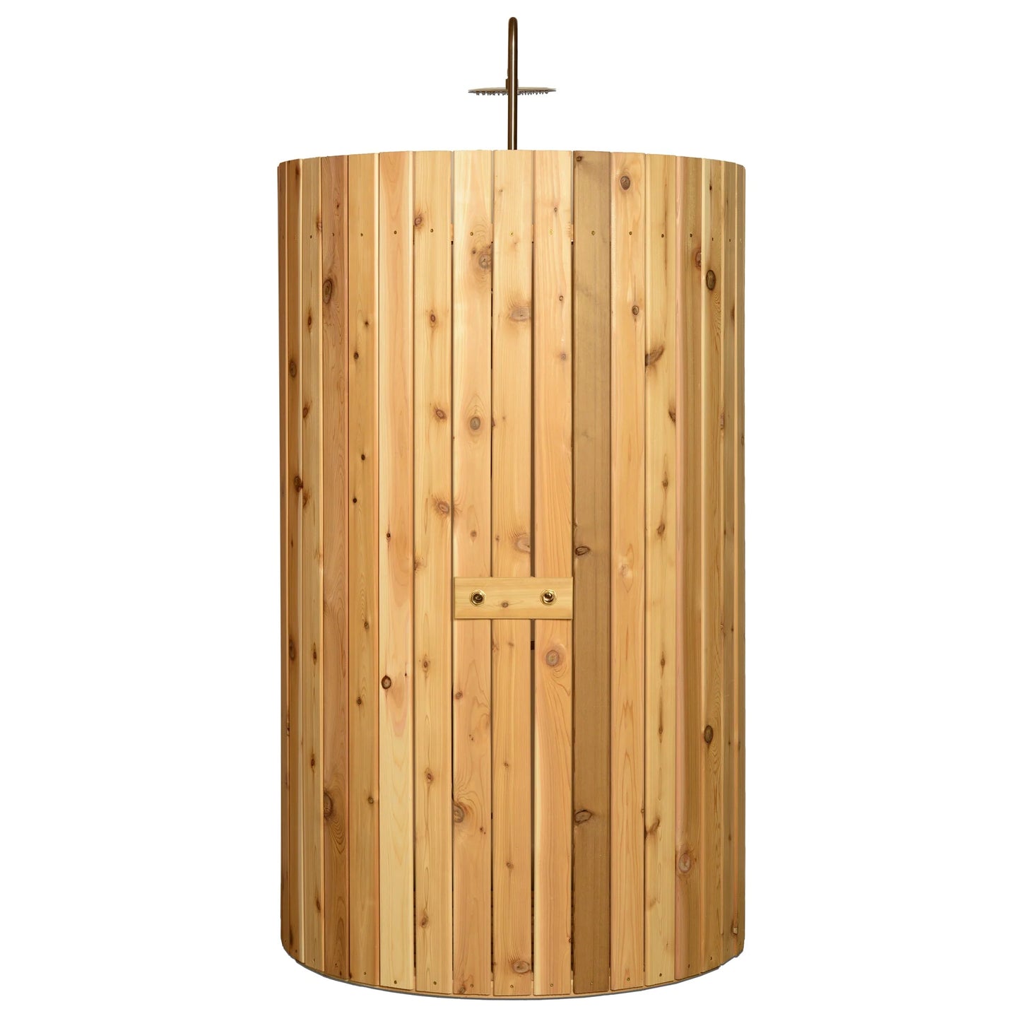 Almost Heaven Ellipse Outdoor Shower – Red Cedar