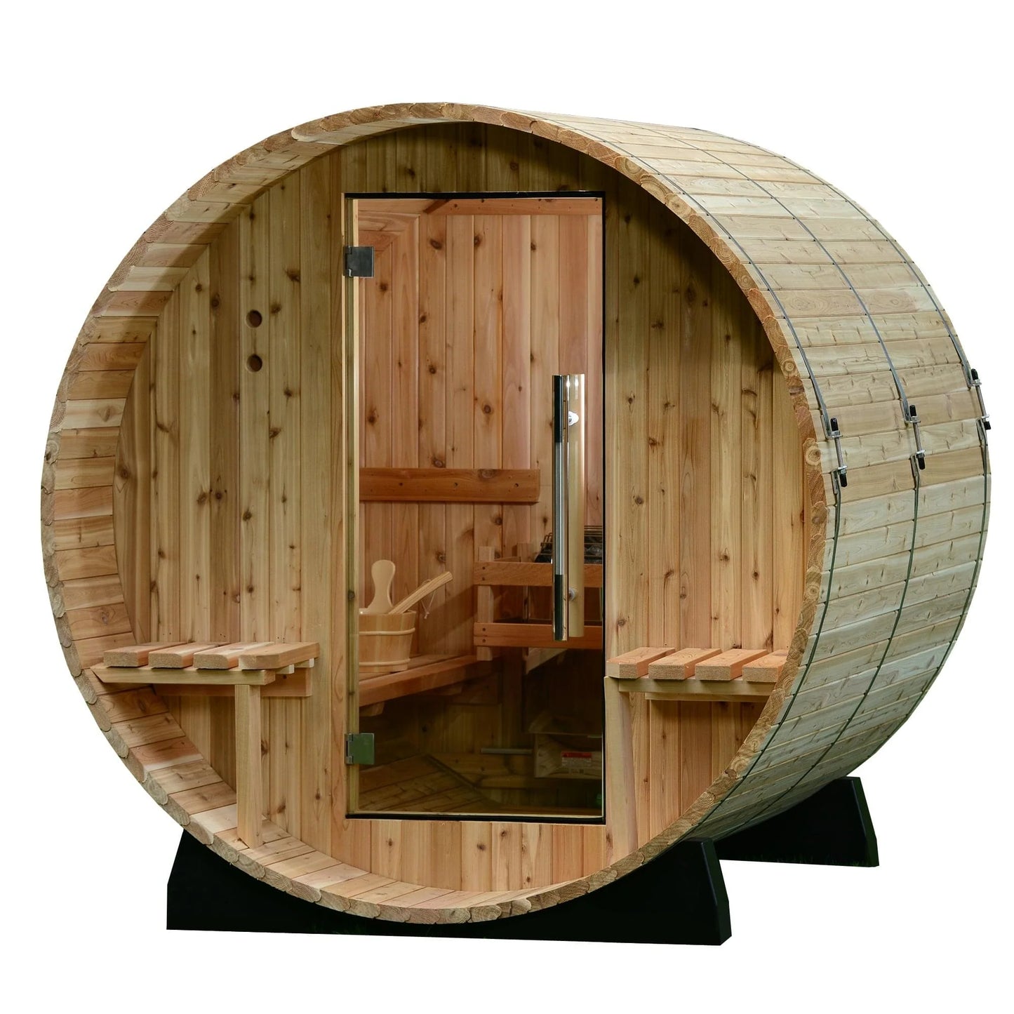 Almost Heaven Audra Barrel Sauna – 2 to 4 Person