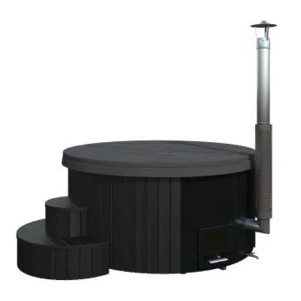 SaunaLife S4 Wood-Burning Hot Tub – 6 Person