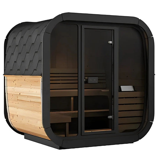 SaunaLife CL5G Outdoor Cube Sauna – 4 Person