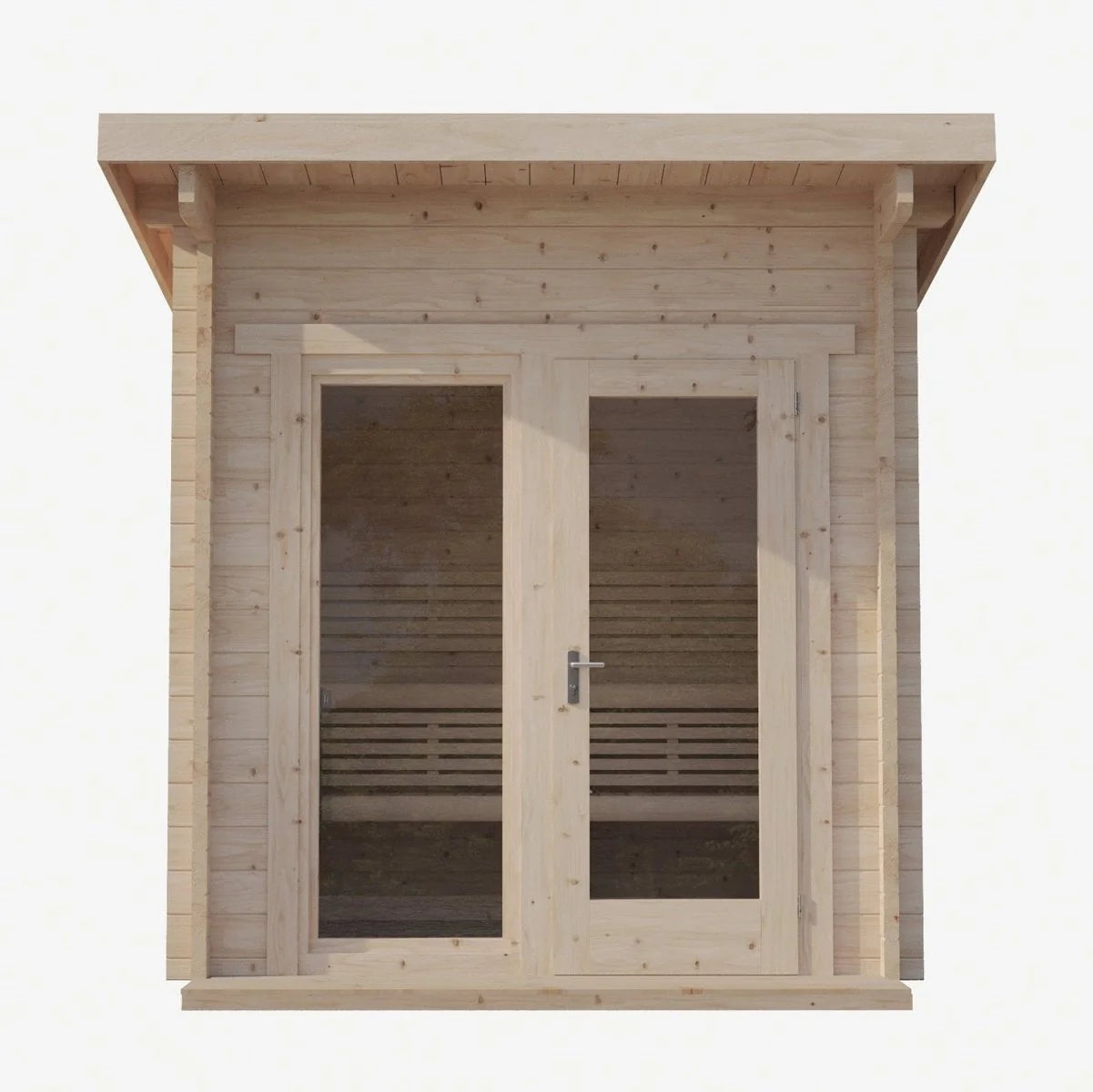 SaunaLife G4 Outdoor Modular Sauna – 6 Person
